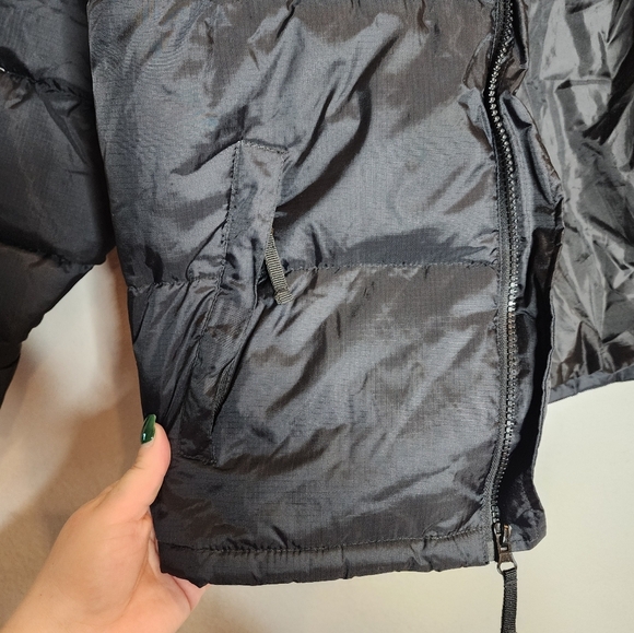 Double Down Black Down Puffer Coat Size Large Steve & Barry's - Picture 8 of 16